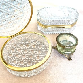 Bonbonniere/lågkrukker