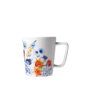 Kaffekop, blomster