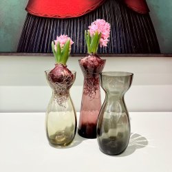 Hyacintvase, lys gr�n