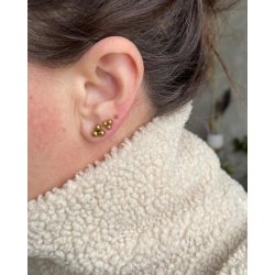 Mini boble earstuds, 2 strrelser