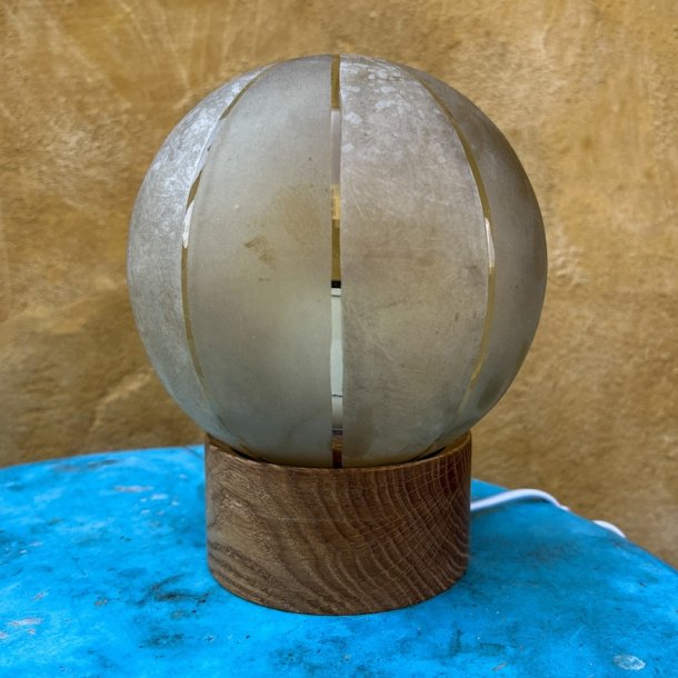 Bordlampe, glasskrm