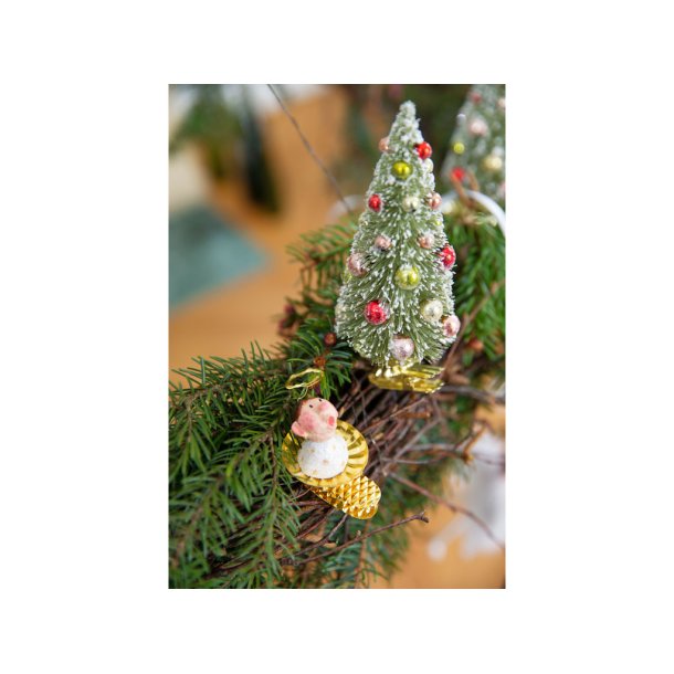 Juletr, klips, 15cm
