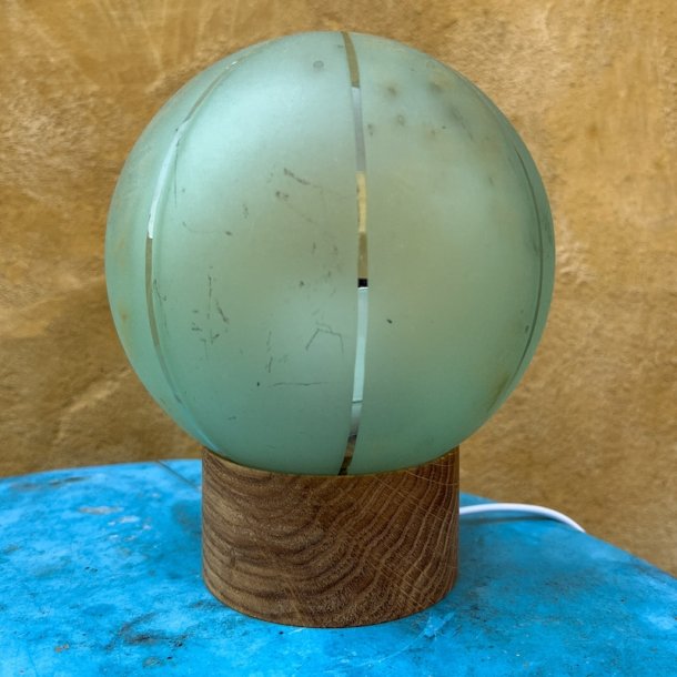 Bordlampe, glasskrm