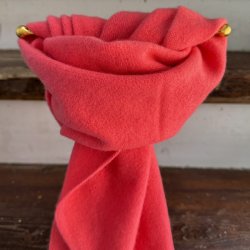 Small cashmere scarf, pink