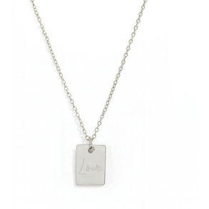 Love Necklace, slv