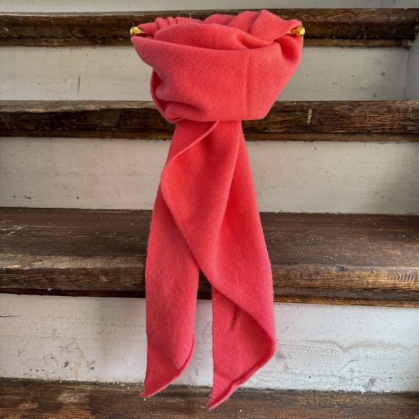 Small cashmere scarf, pink