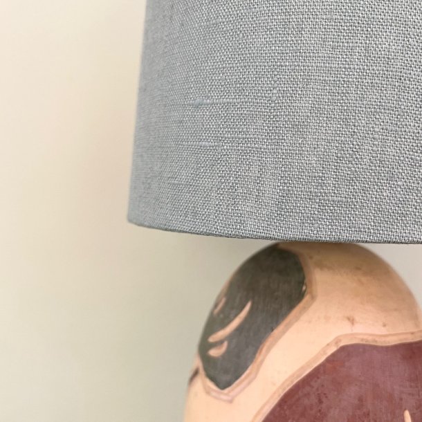 Nr 452 - Hndlavet lampeskrm i grn eksklusiv hr