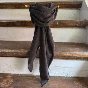 Small cashmere scarf, dark grey