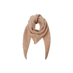 BCDell strikket mini scarf, LATTE