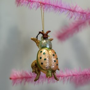 Jule ornament, Scarab green