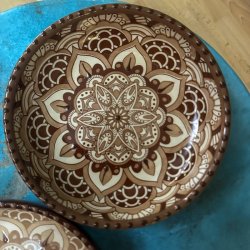 Avellana low bowl small