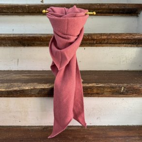 Small cashmere scarf, dirt rose