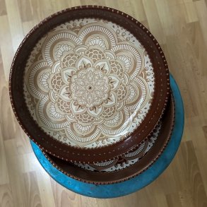 Avellana low bowl large