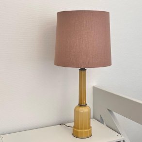 Nr 260 - Hndlavet lampeskrm i Woodrose eksklusiv hr