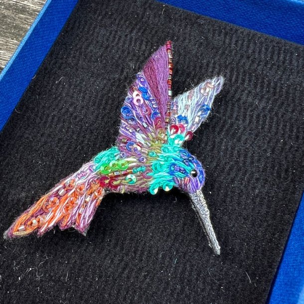 Alm Kolibri broche