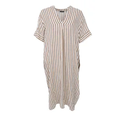 Bcmelina long linen dress
