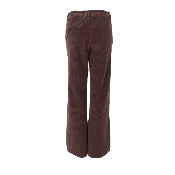Cora Corduroy Box Pant, Coffee
