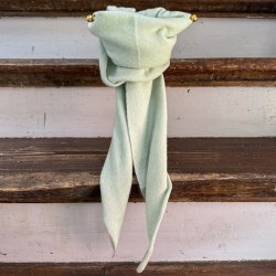 Small cashmere scarf, mint