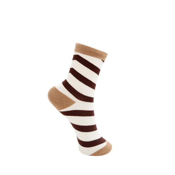 Yesina strmper, off white/coffee