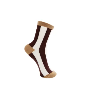 Yesina strmper, off white/coffee