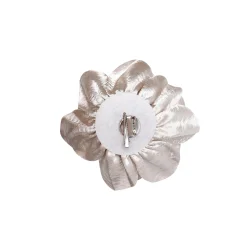 Big Flower 2 in 1 broche, champagne
