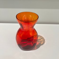 Hyacintglas, Holmegaard, r�d