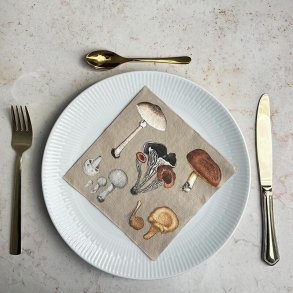 Servietter, Mushrooms