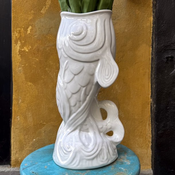 Fiske gulv vase