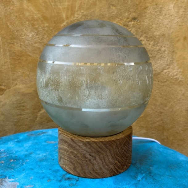 Bordlampe, glasskrm
