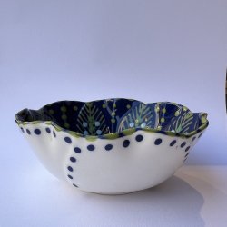 Ramekin, Indigo 3
