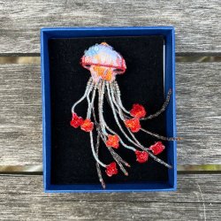 Sea Nettle Jellyfish broche