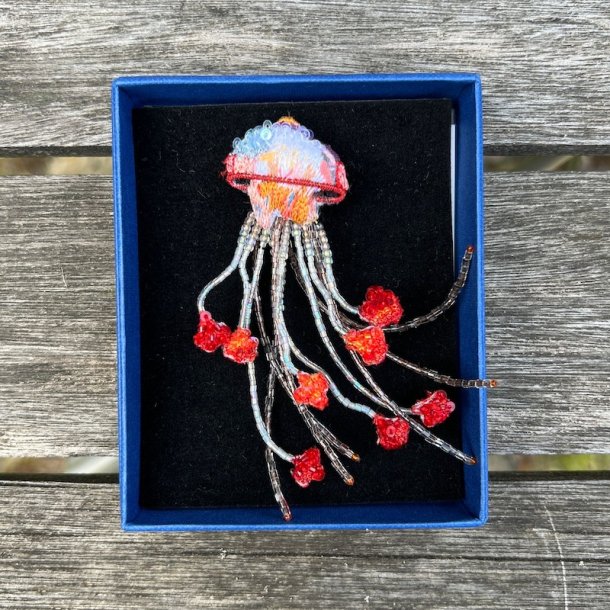 Sea Nettle Jellyfish broche