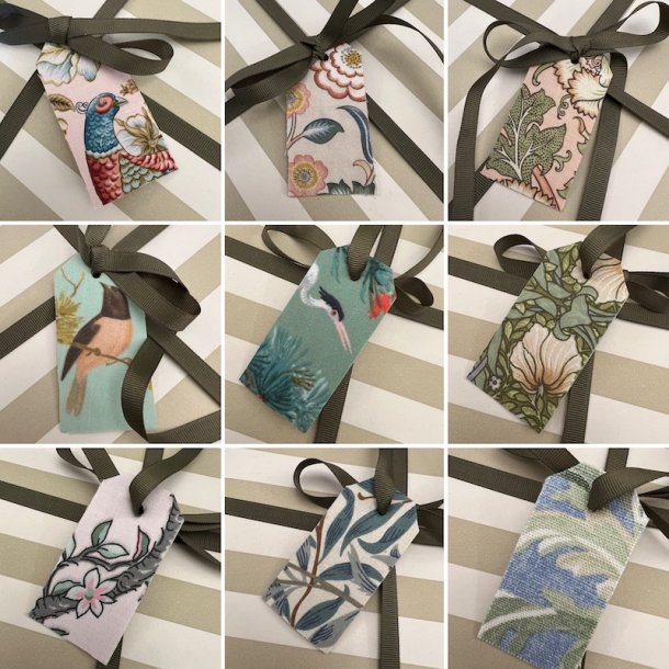 10 stk Manilla mrker, Hndlavede