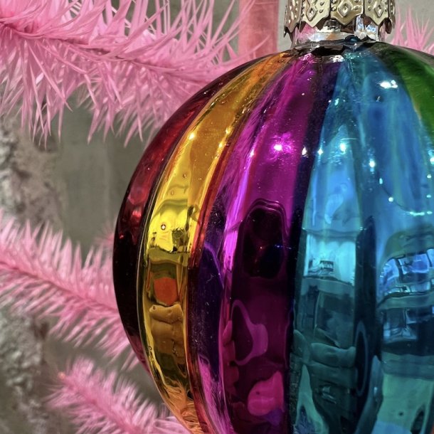 Julekugle, stribet, nr 1