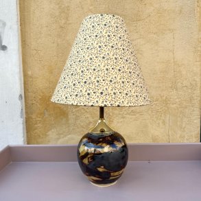 Bordlampe, Beige/brun 2