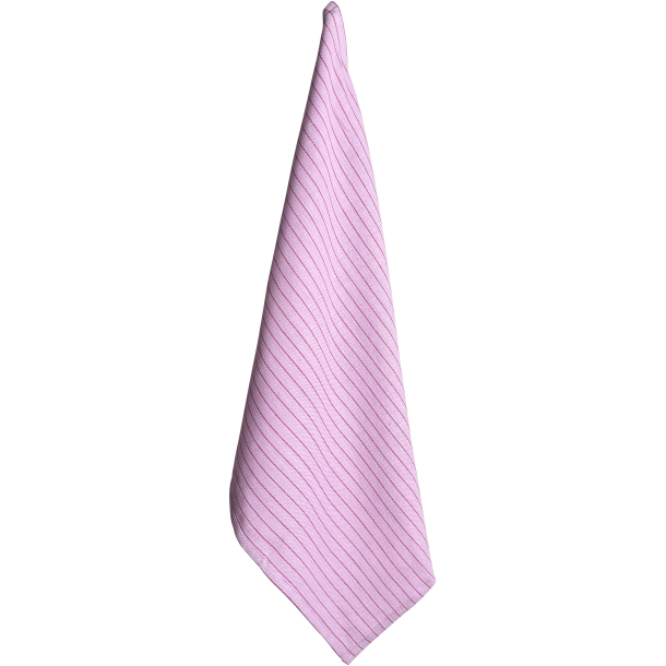 Viskestykke, Lines violet/burgundy, 50x70