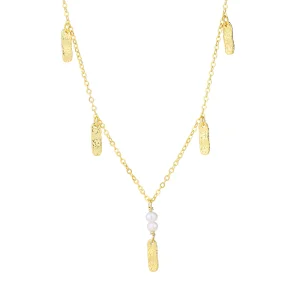 Amaly necklace guldbelagt