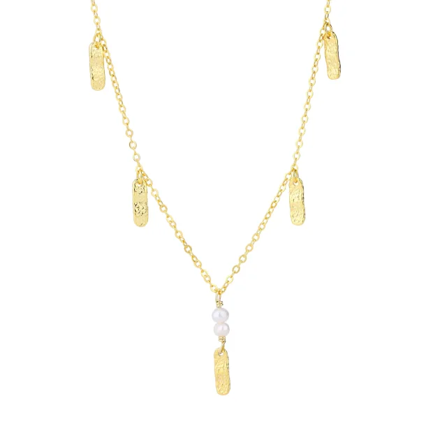 Amaly necklace guldbelagt