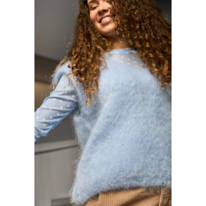 mohair vest