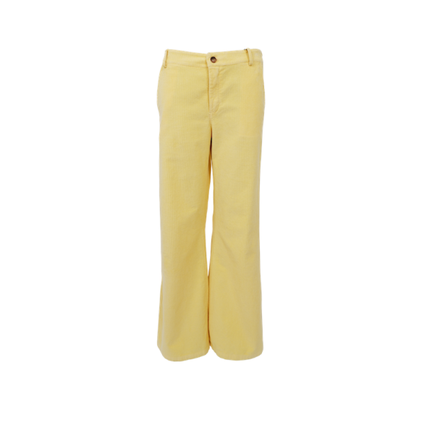 Bccora corduroy Box Pant, Yellow