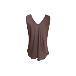 BCMABEL v-neck, coffee