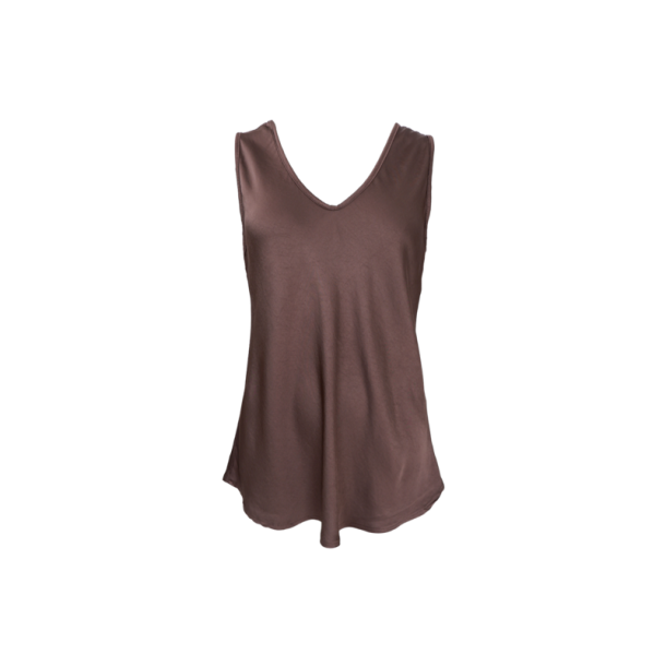 BCMABEL v-neck, coffee