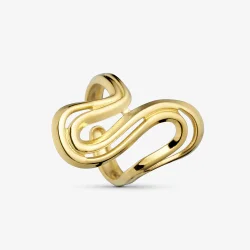 Big Wavy ring