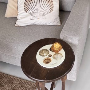 Keramik platte m oph�ng, Seashell