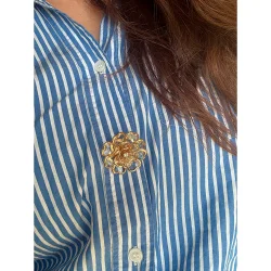 Button Cover - Big Flower