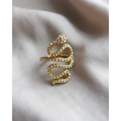 Shiny Snake ring
