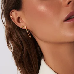 Celeste restikker guldbelagt