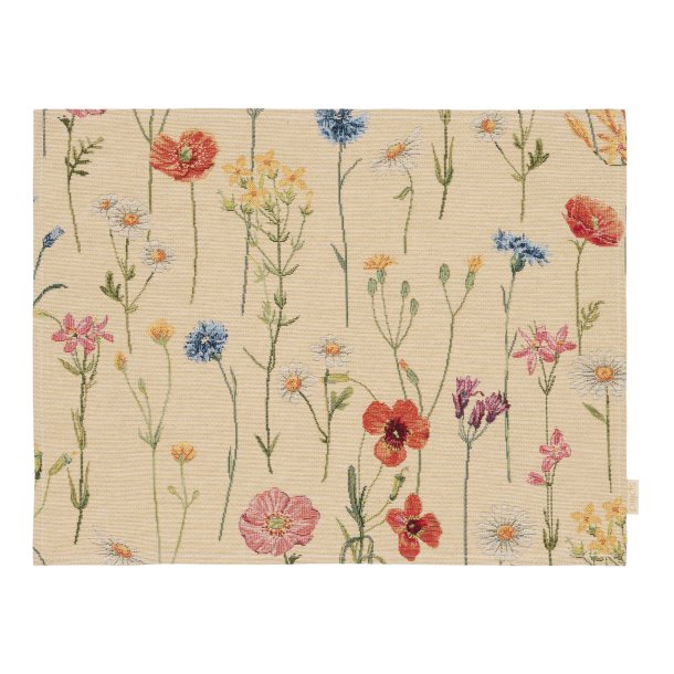 Dkkeserviet, 43x33. Flowerfield