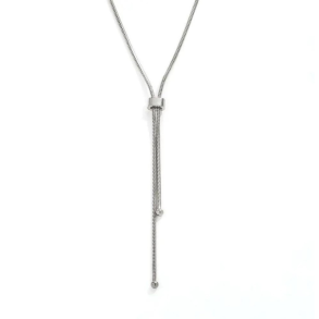 Liva Adjustable Necklace, slv