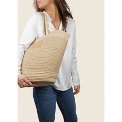 Flamencos bag, Latte, Large